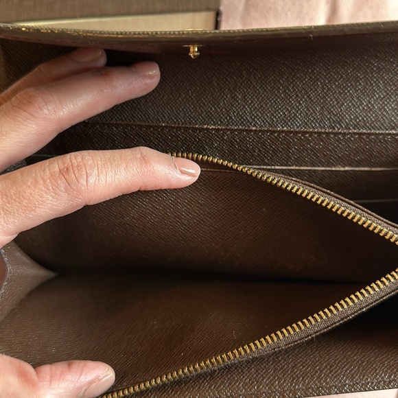 Louis Vuitton Damier Ebene Sarah Wallet Full inclusion - Picture 6 of 12